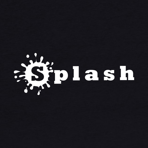 Splashed my splash tee by elio